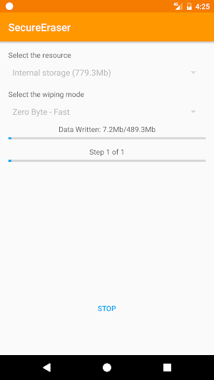 SecureEraser Screenshot 1
