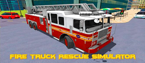 Fire Truck Rescue Simulator Screenshot 0