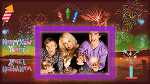 Happy New Year Photo Frame : New Year Editor Screenshot 2
