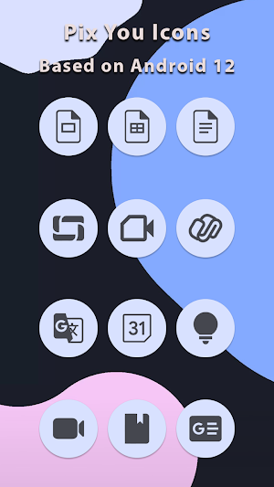 Pix You Cornflower Light Icons Screenshot 1