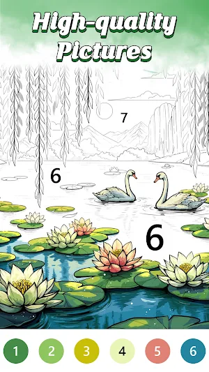 Pure Color by Number Book Screenshot 2