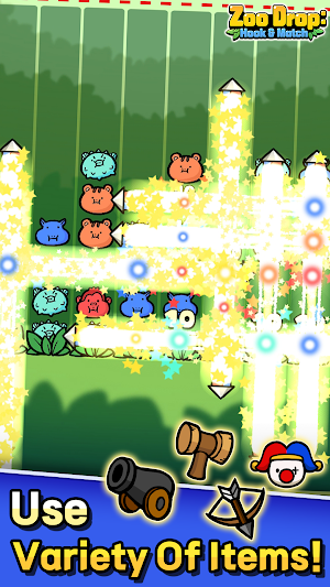 Zoo Drop: Hook & Match Screenshot 2