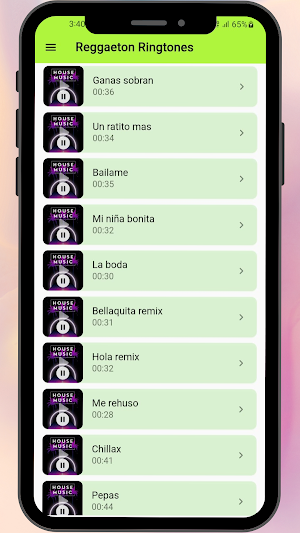 Reggaeton Ringtones Screenshot 2