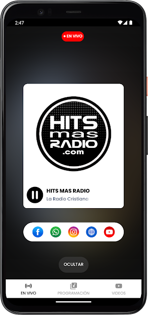 HITS mas Radio Screenshot 2