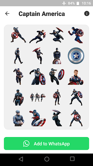 Cartoon Stickers - WA Screenshot 0