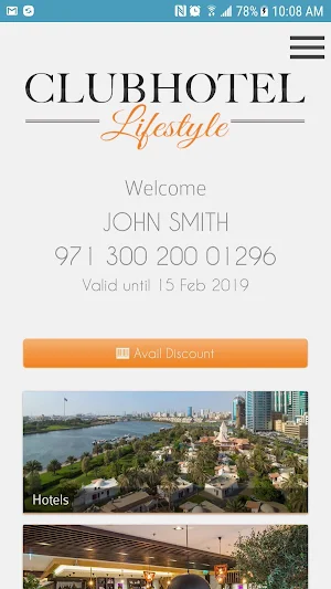 CLUBHOTEL Lifestyle Screenshot 0