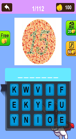 Color Blindness Test Screenshot 1
