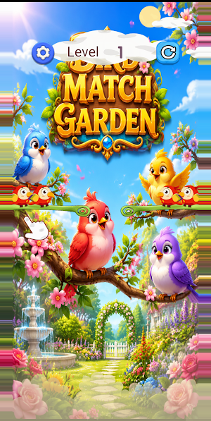 Bird Match Garden Screenshot 0