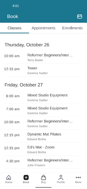 Dynamic Pilates Screenshot 1