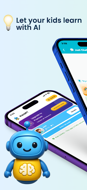 KidsAI- Safe AI For Kids Screenshot 0