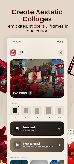 PSTR: Posts & Carousels Maker Screenshot 0
