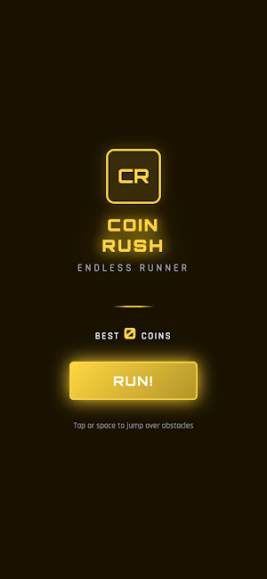 Coin Rush Runner Screenshot 0