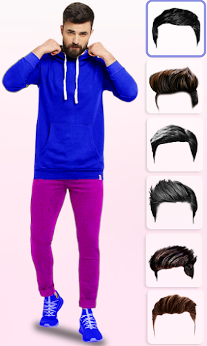 Men Sweatshirt - Photo Suit Screenshot 2