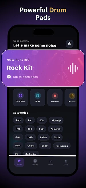 Drum Pad Studio: Beat Maker AI Screenshot 3