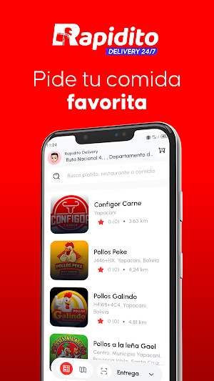 Rapidito Delivery Screenshot 0