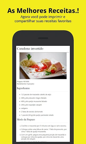 Receitas de Forno Screenshot 3