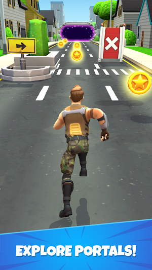 Battle Run - Endless Running Game Screenshot 3
