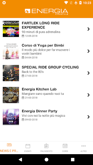 Energia Lifestyle WellnessClub Screenshot 1