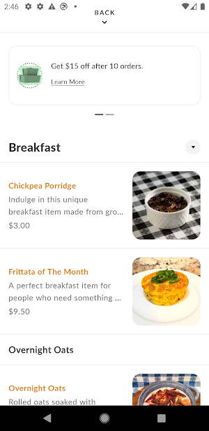 Kali Vita Fresca Screenshot 2