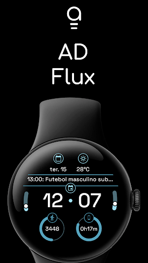 AD Flux - Watch Face Screenshot 0