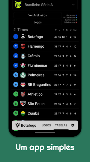 Meu Time Screenshot 1