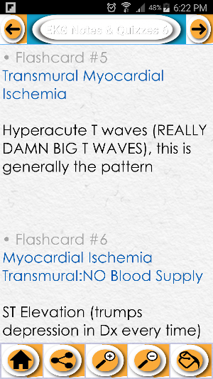 EKG Exam Prep: Notes & Quizzes Screenshot 2