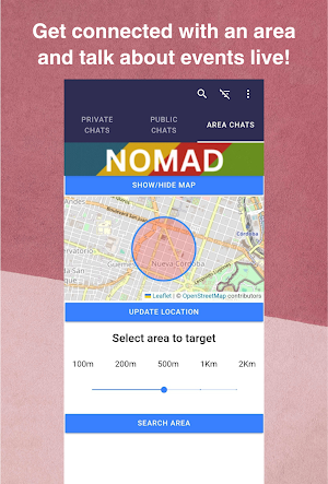 Nomad chat Screenshot 1