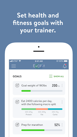Evolved Online Fitness Screenshot 2