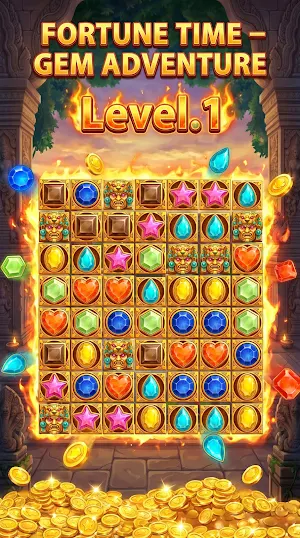 Fortune Time – Gem Adventure Screenshot 1