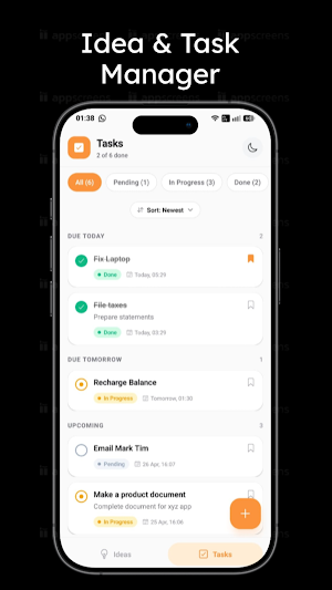 Mind Map - Idea & Task Tracker Screenshot 0
