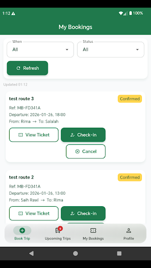Rehlati v2: PDO Commuting Screenshot 1