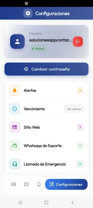 SolucionesAPP GPS Screenshot 1