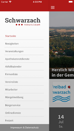 Schwarzach App Screenshot 1