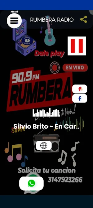 Rumbera Radio FM Screenshot 1