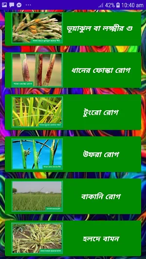 ধানের রোগ ~ Rice Diseases Screenshot 1
