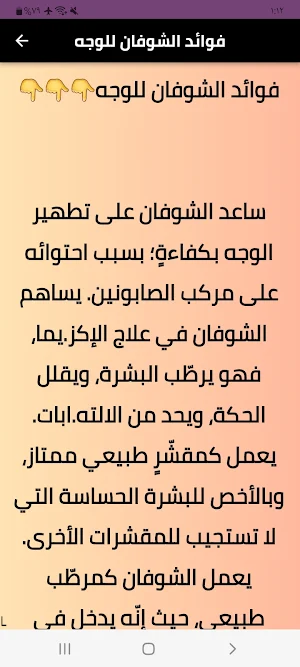 خلطات ووصفات الشوفان للوجه Screenshot 2