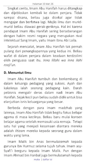 Biografi Imam Abu Hanifah Screenshot 2