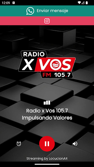 Radio x Vos 105.7 Screenshot 0