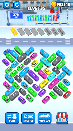 Bus Sort 3D: Station Jam Screenshot 3