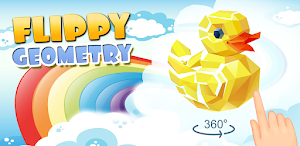 Flippy Geometry 3D Puzzles meditation game Screenshot 0