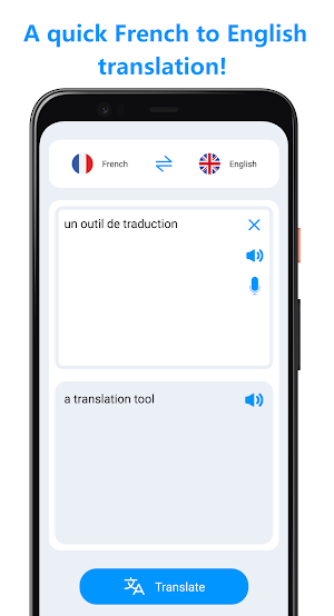 Quick French - English Screenshot 1