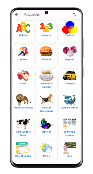 Learn french vocabulary easily Screenshot 0
