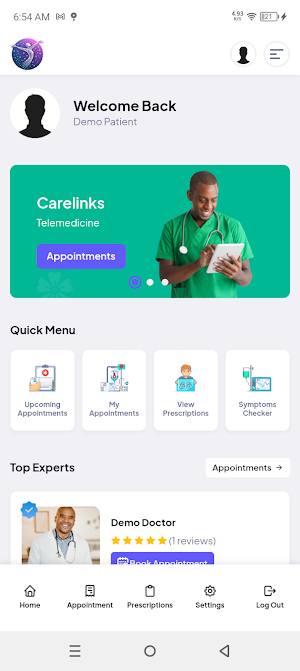 Carelinks Screenshot 0