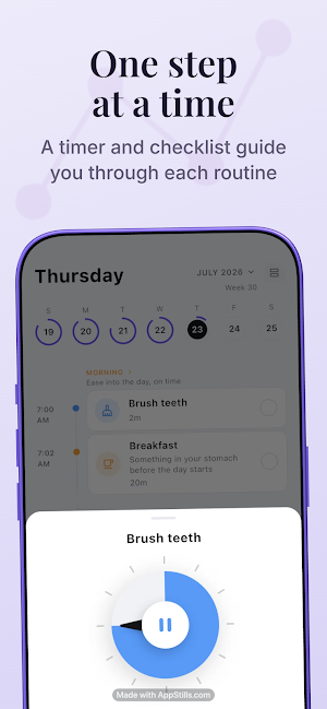 Stedo: Daily Routine Planner Screenshot 2