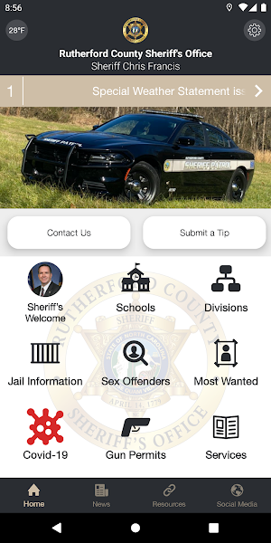 Rutherford County Sheriff, NC Screenshot 0