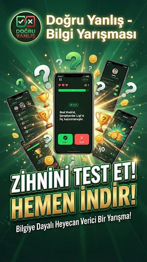 Doğru Yanlış - Bilgi Yarışması Screenshot 0