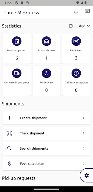 Three M Express (Business) Screenshot 2