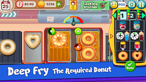 Donut Truck - Cafe Kitchen Cooking Games Screenshot 0