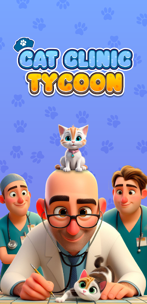 Cat Clinic Tycoon: Pet Doctor Screenshot 0