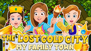 My Family Town Lost Gold City Screenshot 0